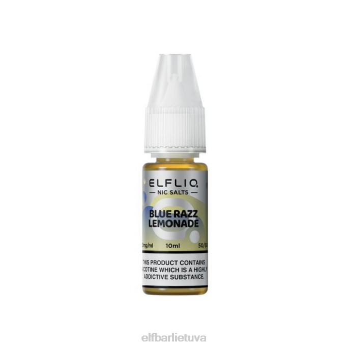 elfbar elfliq blue razz limonado nic druskos - 10ml-10 mg/ml 24L2217