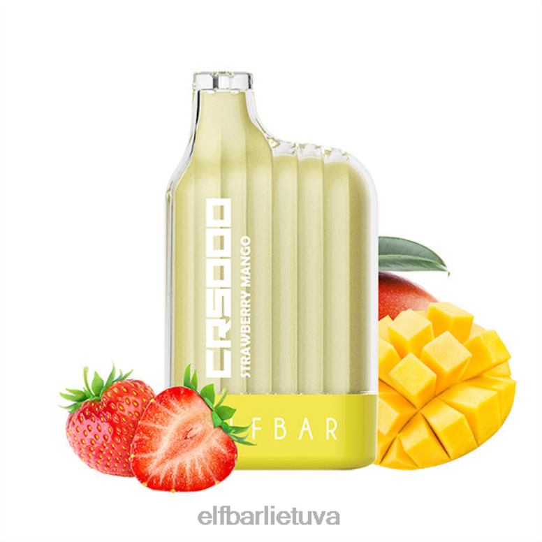 ELFBAR cr5000 vienkartinis vape 5000 įpūtimų arbūzas 6FJ4427