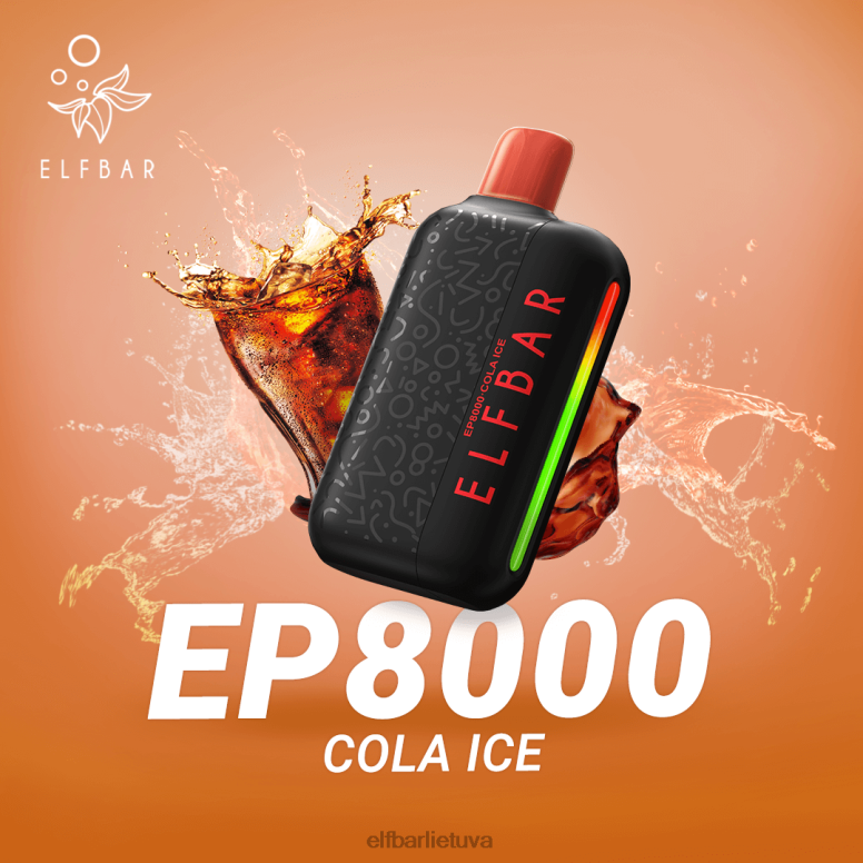 ELFBAR vienkartiniai vape nauji ep8000 pūstukai arbūzų ledas 6FJ4462